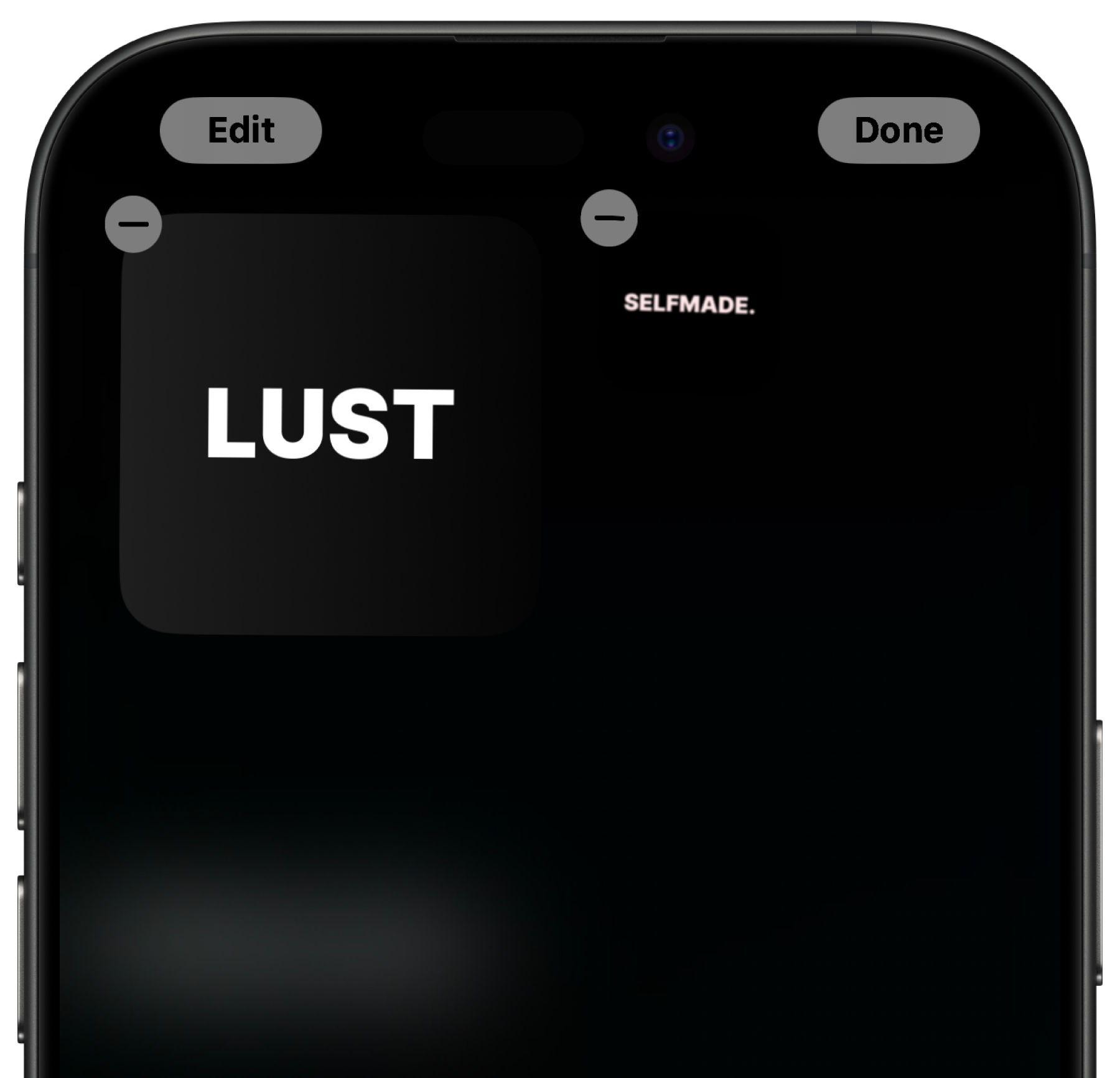 CHOOSE WIDGET step